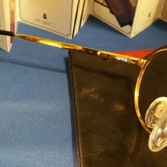 Mens BUGATTI V SPECIAL EDITION FRAMES 24K GOLD - Picture 5 of 8